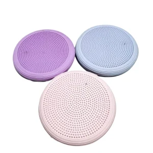 PVC Yoga Balance Pad Thickened Strength Training Foot Massage Plate Round Exercise Cushion