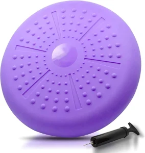 PVC Yoga Balance Stability Disc Wobble Air Balance Cushion