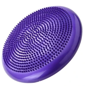 PVC Yoga Pilates Massage Ball Cushion Eco-Friendly Sports Stability Balance Disc Foldable Washable Portable