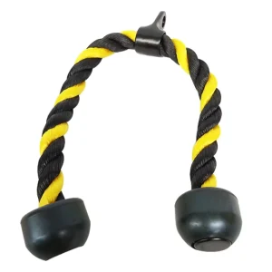 PVC and Rubber Tricep Rope for Home Gym Workouts
