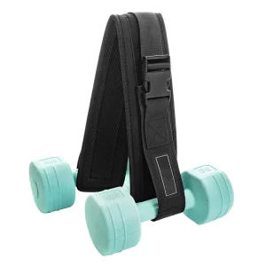 Padded Hip Thrust and Hip Bridge Fitness Belt for Dumbbells