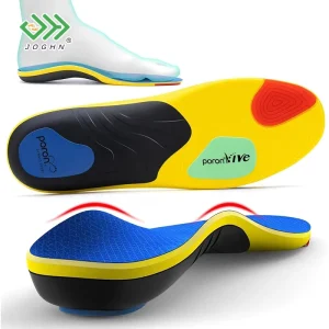 Pain Relief EVA Orthopedic Insoles for Flat Feet with Arch Support and O/X Leg Correction