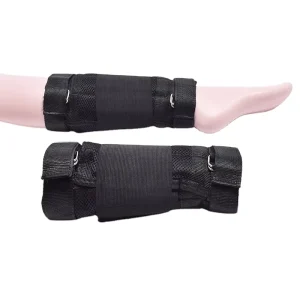 Pair of Adjustable Ankle Weights up to 5 lb Each, Set of 2, Total 10 lb