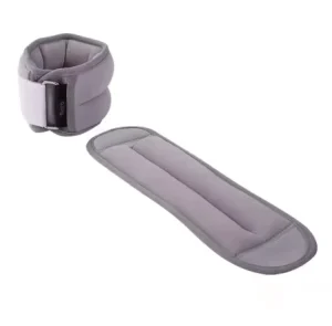 Pair of Adjustable Ankle and Wrist Weights with Straps for Walking, Jogging, Gymnastics, and Aerobics