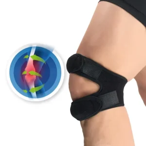 Patella Band Sports Knee Compression Support for Basketball, Football, Mountaineering, Cycling, and Fitness