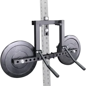 Pec Fly Power Rack Attachment with Reverse Fly and Lateral Raise for Chest and Shoulder Workouts