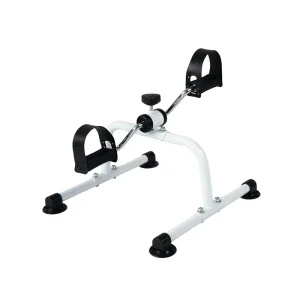 Pedal Exerciser Mini Exercise Bike for Leg and Arm Recovery Lightweight Portable Floor Bike