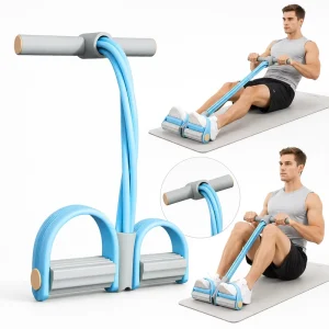 Pedal Resistance Band with Handles for Strength Training OEM ODM