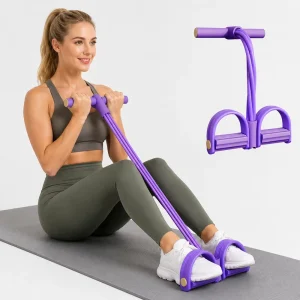 Pedal Resistance Bands with Handles for Women