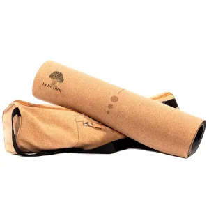 Personalized Design Best TPE Rubber Yoga Mat Double Layer Eco Friendly Durable Cork Mat For Yoga