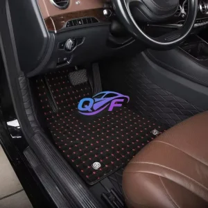 Personalized Double-Layer 4-Piece Full Set Easy-Clean Car Mats