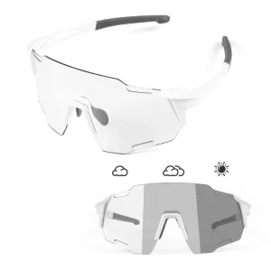 Photochromic Bike Glasses Goggles UV Protection Cycling Sunglasses for Men Women