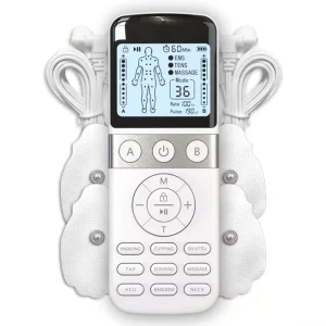Physical Therapy TENS EMS Dual-Channel Pulse Muscle Stimulator