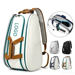 Pickleball Sling Crossbody Bag for Tennis and Pickleball Rackets Outdoor Sports Men and Women