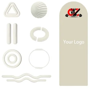Pilates Accessories Set with Latex Dumbbells, Yoga Mat, and Pilates Ring for Strength Training