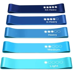 Pilates Band Manufacturers Multiple Color Mini Loop Resistance Bands for Home Exercise