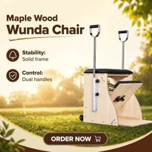 Pilates Combination Chair MJD W18A Maple Wood Wunda Chair for Home Gym Fitness