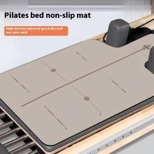 Pilates Core Mat Anti-Slip Ripstop Natural Rubber Pad 5mm Stain Resistant 99.6cm