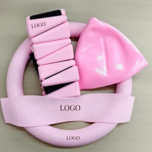 Pilates Customized Silicone Weighted Bangles Power Ring Resistance Bands Dumbbells Equipement Pilates Accessories