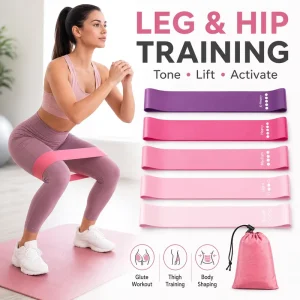 Pilates Elastic Stretch Bands for Flexibility Training Mobility Exercise Accessories