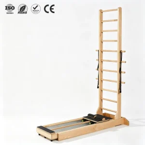 Pilates Equipment Core Align Reformer Double Track Two Way Sliding Wood Ladder for Home Studio