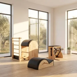 Pilates Ladder Barrel Oak Stability Training Equipment Large Model