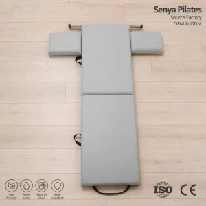 Pilates Low Folding Mat Padded Exercise Pad for Studio and Home Gym