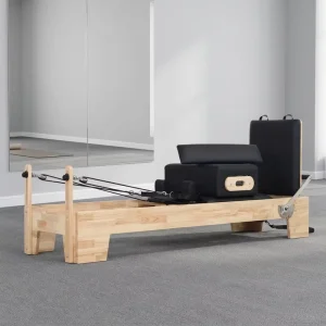Pilates Reformer Bed MJD W15, Oak Wood Multifunctional PU