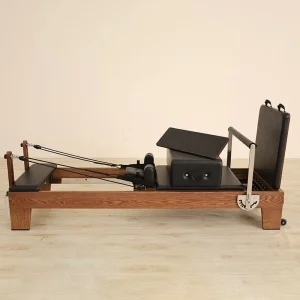 Pilates Reformer Durable High Quality Eco-Friendly Beech Wood Multifunction Adjustable Resistance Pilates Studio