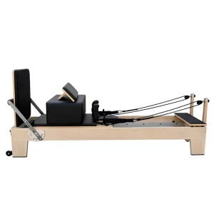 Pilates Reformer MJD W15 Solid Oak Frame for Gym and Studio