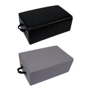 Pilates Reformer Sitting Box, Solid Wood Frame, Leather