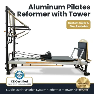Pilates Reformer Trapeze Equipment Set with Aluminum Springboard