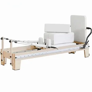 Pilates Reformer W46A Maple Wood Full Track Training Bed