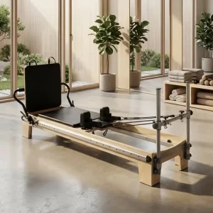 Pilates Reformer with 6 German Springs Maple Wood Studio Equipment