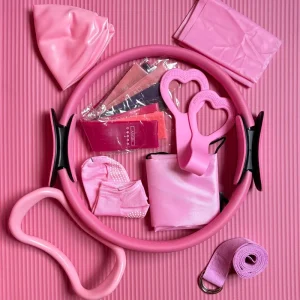 Pilates Ring 13-Piece Set with TPE Resistance Bands Eco-Friendly
