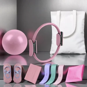 Pilates Ring Set with Yoga Ball and Resistance Bands