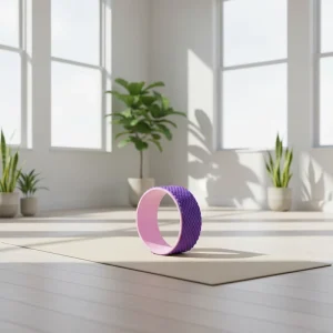 Pilates Ring Yoga Wheel, Eco-Friendly ABS, Backbend and Shoulder-Opening Exercise Aid
