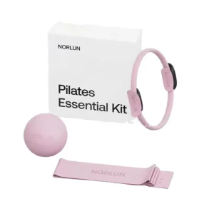 Pilates Set with 300g 20cm Ring, Pilates Ball, and Light Medium Heavy Resistance Bands