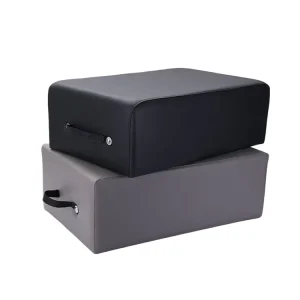 Pilates Sitting Box with High-Density Foam and Leather, Custom Color
