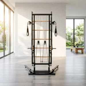 Pilates Spiral Tower for Strength Training in Gyms and Yoga Studios