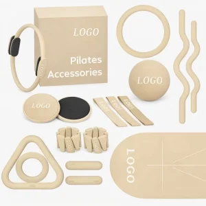 Pilates and Yoga Accessories Fitness Equipment Set for Core Strength and Weight Training
