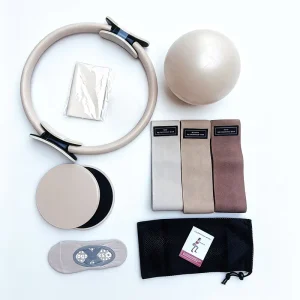 Pilates and Yoga Fitness Equipment Set for Core Strength and Weight Training Home Gym