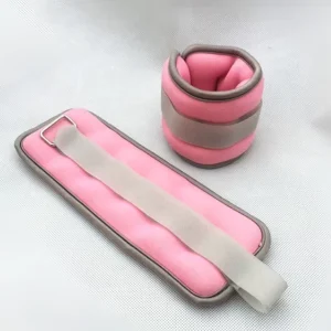 Pink Adjustable Sandbag Ankle & Wrist Weights