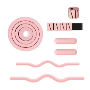 Pink Wrist and Ankle Weights Combination Set