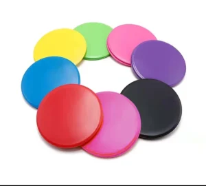 Plastic Core Exercise Sliders and Gliding Discs