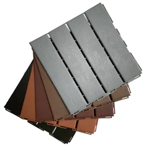 Plastic Interlocking Assembled Flooring Tiles for Outdoor Patio Terrace