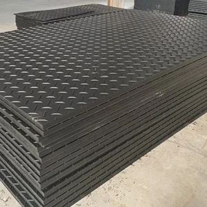 Plastic Outrigger Plates Crane Mats Plastic Mats Ground Protection Mats for Heavy Equipment Dozer Track Floor Protection Mat