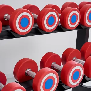 Plastic Rubber Dumbbells Adjustable 15 kg Cement Dumbbells Set