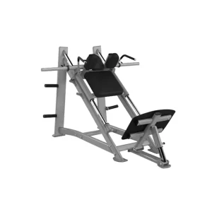 Plate-Loaded Hack Squat Strength Training Machine