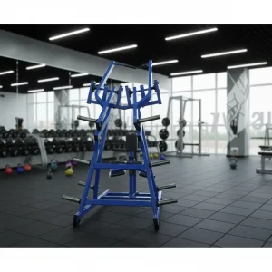 Plate-Loaded High Pull and Shoulder Press Machine